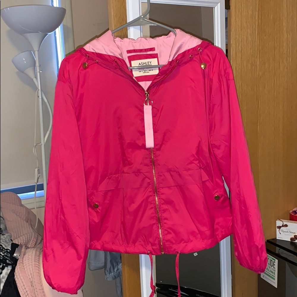 Pink Windbreaker
